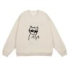 Fun Print Crewneck Sweatshirt