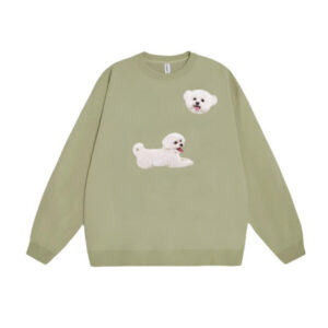 Bichon Frise Puppy Crewneck Sweatshirt