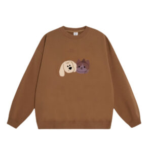 Cartoon Graffiti Crewneck Sweatshirt